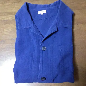우치노 타월 남성용 파자마 겉옷만 (L) 네이비