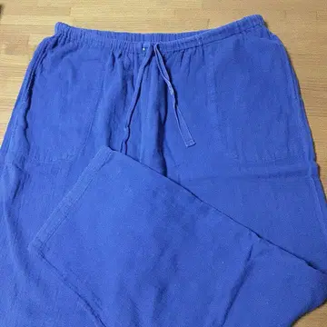 우치노 타월 남성용 파자마 팬츠만 L 네이비