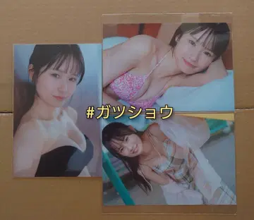 BUBKA 2024년 10월호 니시이 미오 벚꽃 엽서 3종 컴프