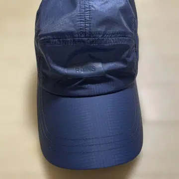Rains 네이비 5패널 립스탑 캡