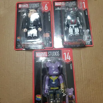 MARVEL STUDIOS 피규어 세트 3체