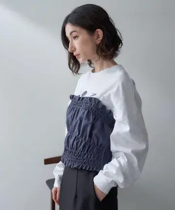 JEANASIS [ eL ] 쉬링 바탑 베어탑 뷔스티에