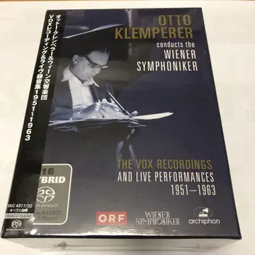 미개봉 VOX 레코딩 & 라이브 녹음집 1951-1963 클렌페러