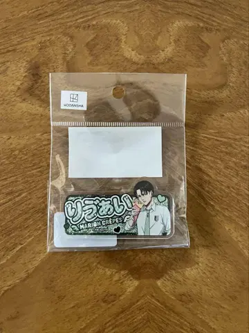 진격의 거인 리바이 마리온 크레이프 이름 아크릴 플레이트 배지