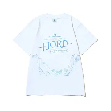 미세스 그린애플 FJORD 로고T셔츠 화이트