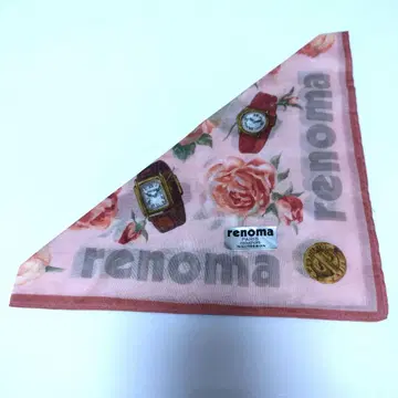 renoma 대형 손수건 핑크