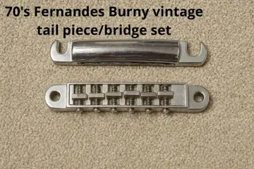 70년대 Fernandes Burny 빈티지 브릿지/테일피스