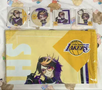 NBA x NIJISANJI EN 슈 야미노 5종 세트