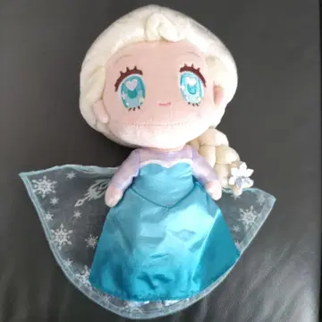 디즈니 스토어와 눈의 여왕 Tiny 봉제 인형 엘사