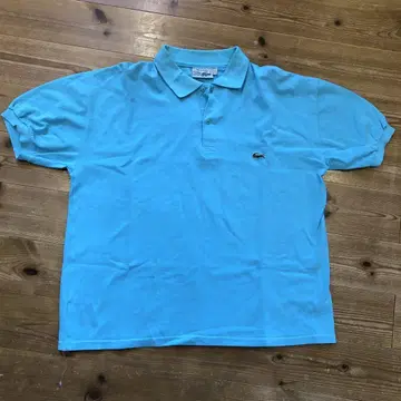 Lacoste 스카이블루 반팔 피케 셔츠 구제 의류