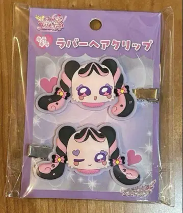 반짝반짝 러버 헤어 클립 멜로롱 프리티 스토어 한정판