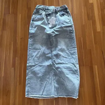 un dix cors 데님 타이트 스커트 색스 블루