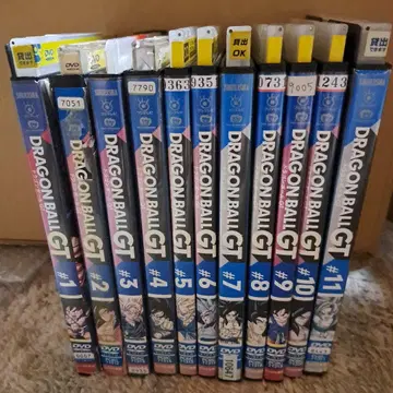 드래곤볼 GT DVD 세트 전권 동작 확인 완료