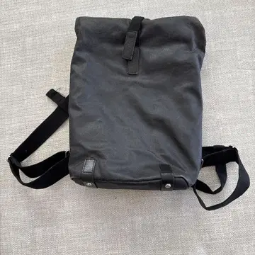 BROOKS 블랙 롤탑 백팩