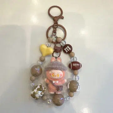 LABUBU 봉제 인형 키링 스트랩