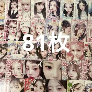 illit 한국 작가 돔송 트레이딩 카드 스티커 비공굿 3