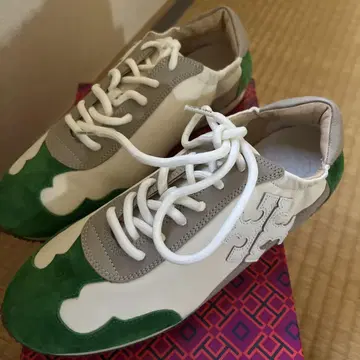 Tory Sneaker 스노우 화이트/그린 101