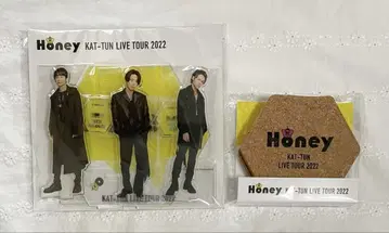 KAT-TUN Honey 아크릴 스탠드 코스터 2개 세트