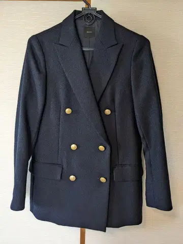 19AW Spick & Span 삭소니 피크드 칼라 자켓