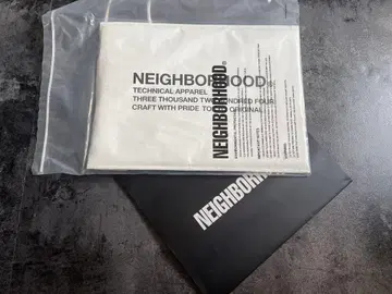 새상품, 미사용 NEIGHBORHOOD LOGO 문서 케이스