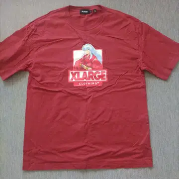 XLARGE 이누야샤 콜라보 T셔츠