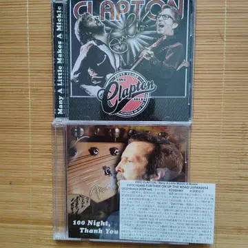 Eric Clapton 100 Nights Thank You 4장 CD