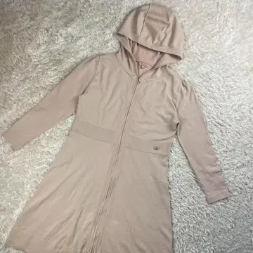 새상품급 TOCCA 토카 롱 가디건 후드티 핑크 M