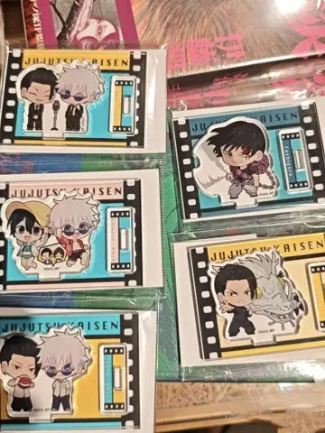 주술회전 쁘띠메모! 미니 회옥/고죠 사토루 5종 세트 TSUTAYA