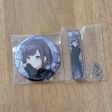 프로세카 BNW 글리터 캔뱃지 아크릴 스틱 키링 [ 시노노메 에나 ]