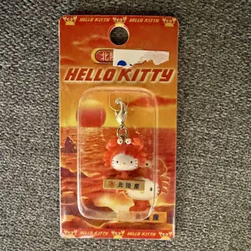 지역 한정 키티 호쿠리쿠 한정 게 버전 지퍼 마스코트