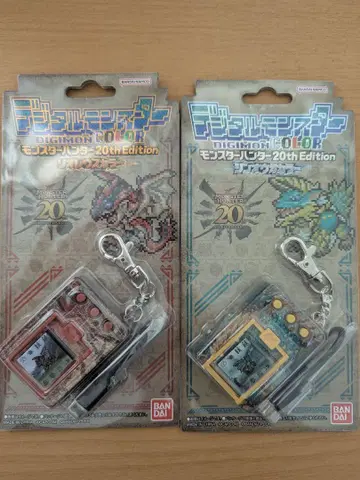 [새상품] 디지몬 컬러 20th Edition 2종 세트