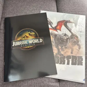 [ 새상품 ] 쥬라기 월드 REBIRTH 팜플렛 클리어 파일