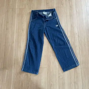 adidas 데니스 밑단 기장 수선 완료