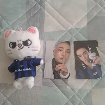 현진 KARMA skzoo ver. 봉제 인형 특전 포토카드 세트