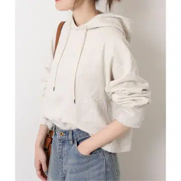 Spick&Span 숏 후드티