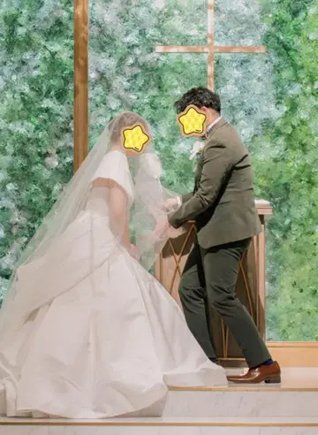 드레스모아에서 구매 개더 없는 웨딩 베일