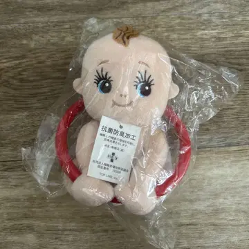 큐피 타월 행거 봉제 인형 레트로
