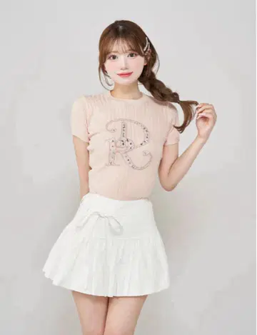 Darich DR 비쥬 리브 니트탑