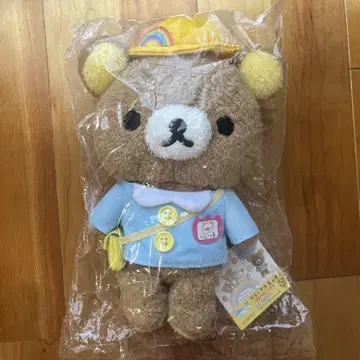 [택 포함 새상품] 리락쿠마 친구회 가입 기념 봉제 인형 산엑스
