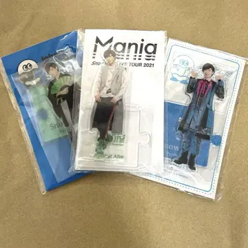 Snow Mania 아베 료헤이 아크릴 스탠드 3개 세트 미개봉 새상품