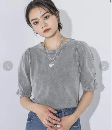 JEANASIS 지나시스 파워숄더 블리치 풀오버 SS/137568