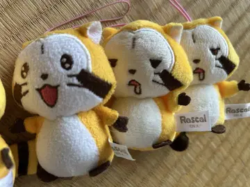 라스칼 봉제 인형 스트랩 4개 세트