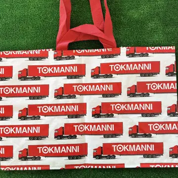 핀란드 TOKMANNI 톡만니 대용량 토트백 에코백