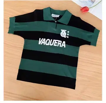 Vaquera 스트라이프 탑 피케 셔츠 S