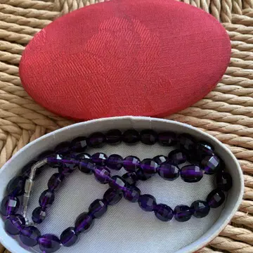 보라색 크리스탈 미레이의 진주