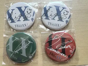 애니서머 [ ThanXX ] 사인 포함 캔뱃지 세트 4개 세트