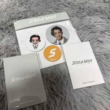 이와모토 테루 트레이딩 카드 캔뱃지 SnowMan 서울 팝업