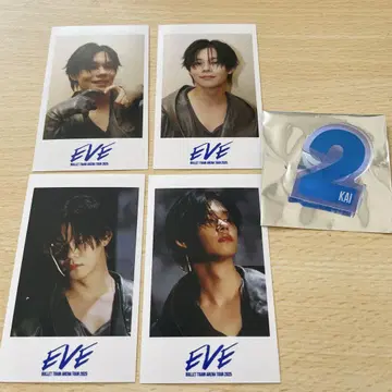 초특급 카이 FC 한정판 미니 사진 EVE 컴프 응원봉 액세서리
