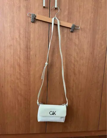 캘빈클라인 숄더백 핸드백 2way 흰색 화이트