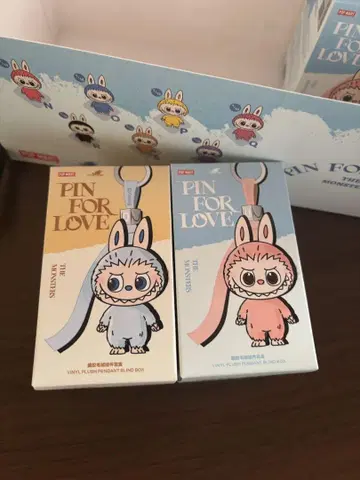 THE MONSTER PIN FOR LOVE 시리즈 봉제인형 2피스